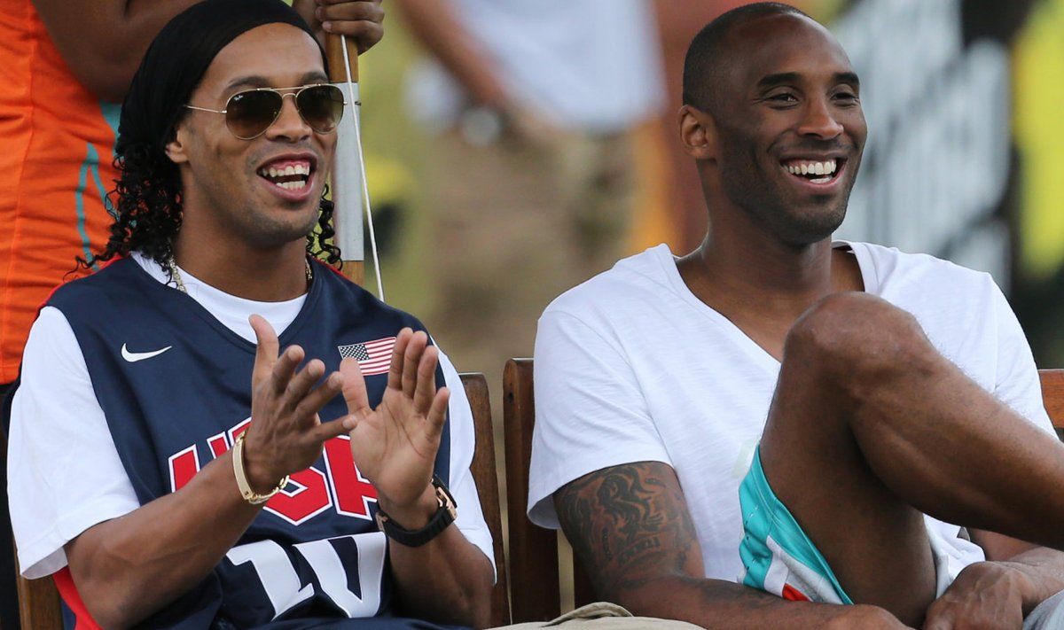 Ronaldinho ja Kobe Bryant