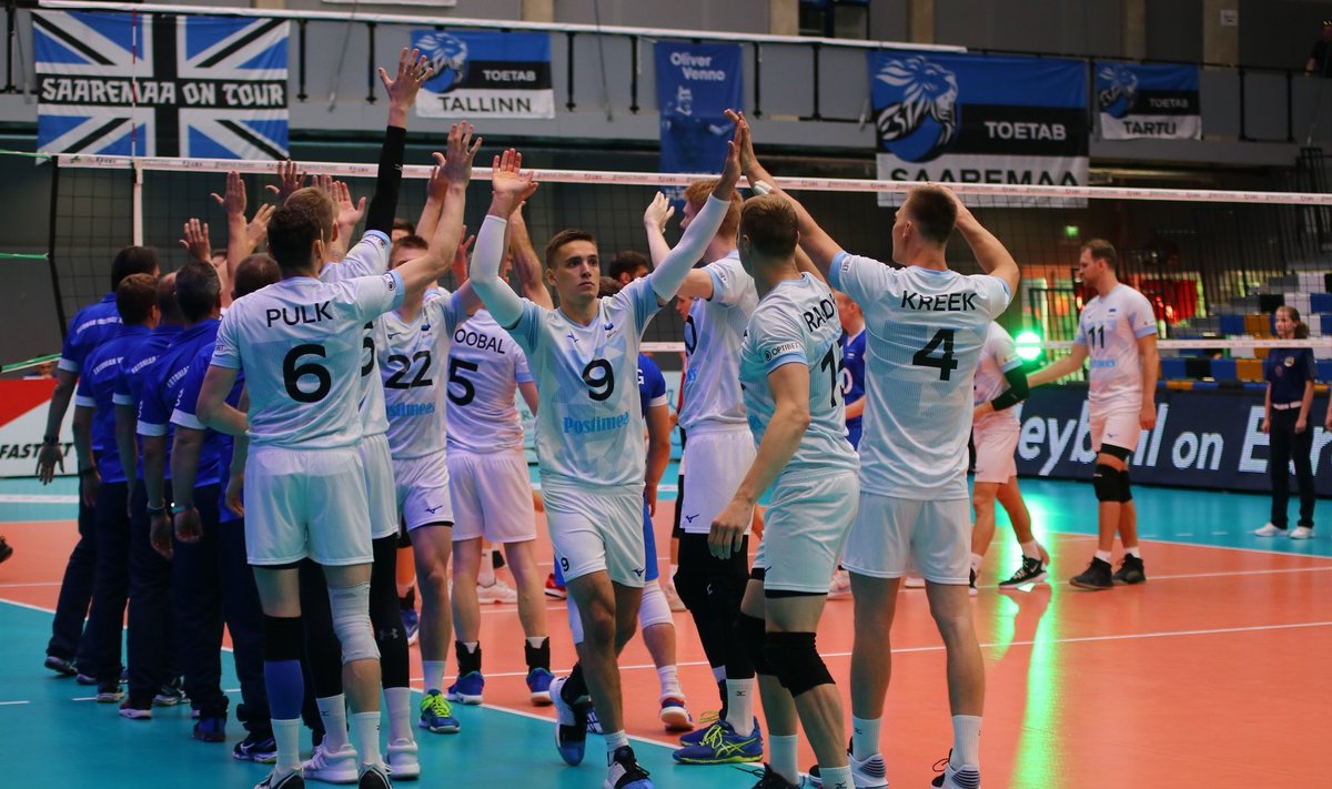 Eesti võrkpallikoondis on Kuldliigas saanud kaks võitu ja kaks kaotust.