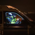 В Кохтла-Ярве автомобиль BMW сбил пьяного пешехода и скрылся