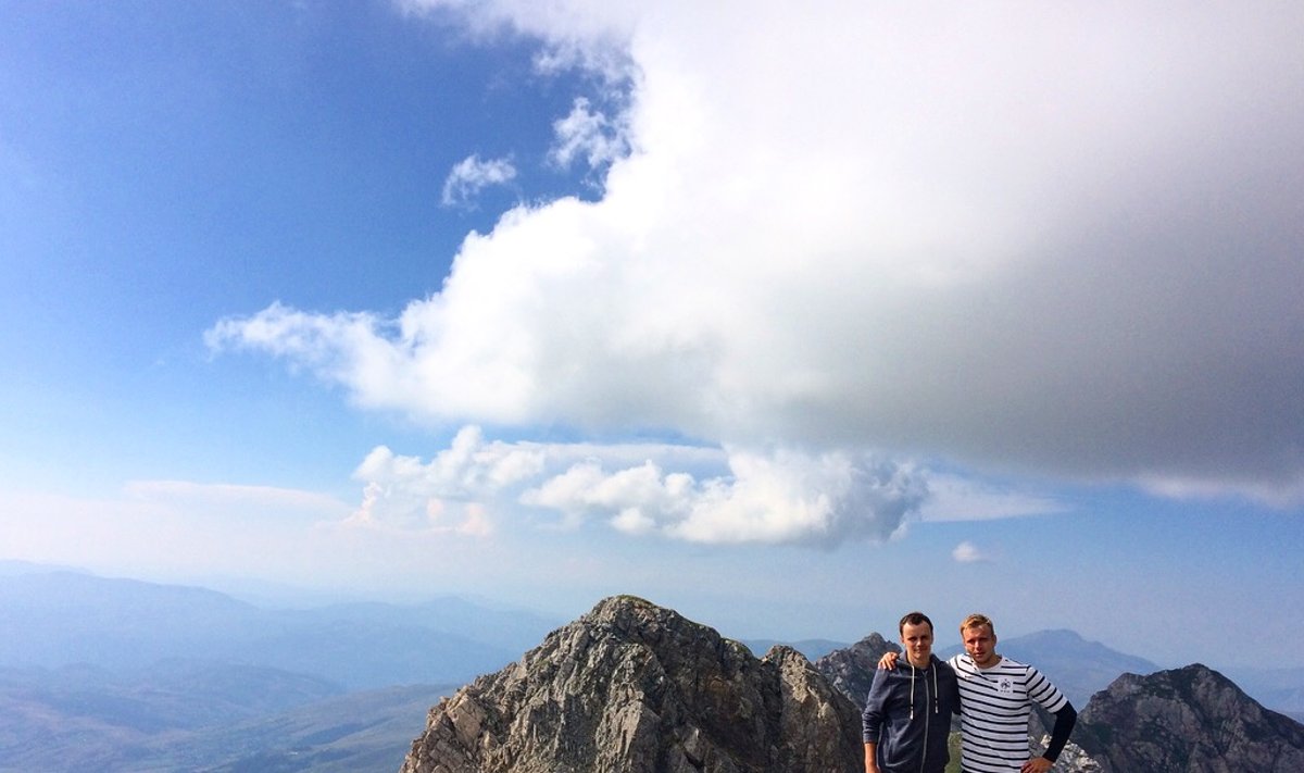 Matk Albaania ja Makedoonia kõrgeima mäe Korabi tippu