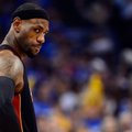Miami Heati järjekordse kaotuse tulemus - LeBron James langes masendusse