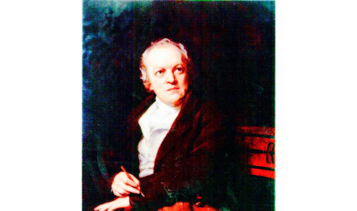 Visionäär ja prohvet: William Blake Thomas Phillipsi 1807. aastal valminud maalil.