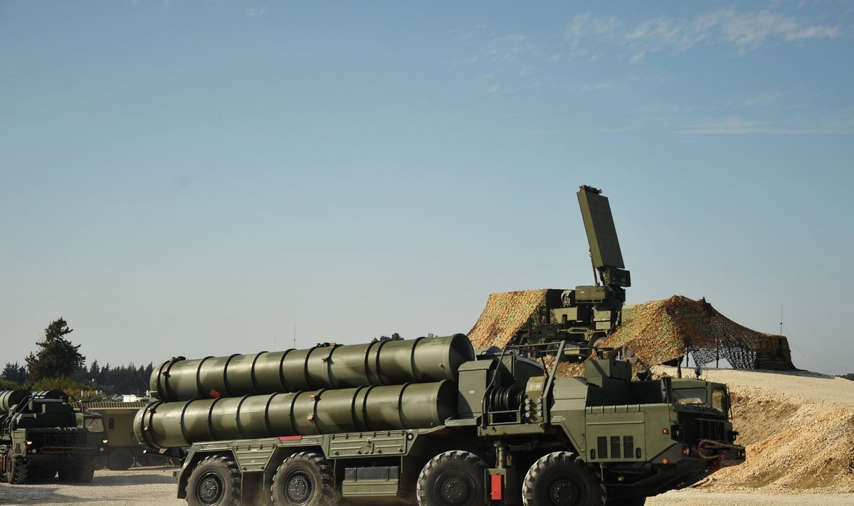 Venemaa õhutõrje raketisüsteem S-400 Süürias