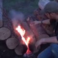 VAATA, kuidas ehitada lõket, mis põleb ilma puid lisamata 14 tundi järjest