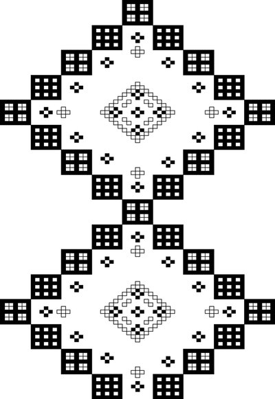 Hispaania tikandile on iseloomulikud geomeetrilised ornamendid.