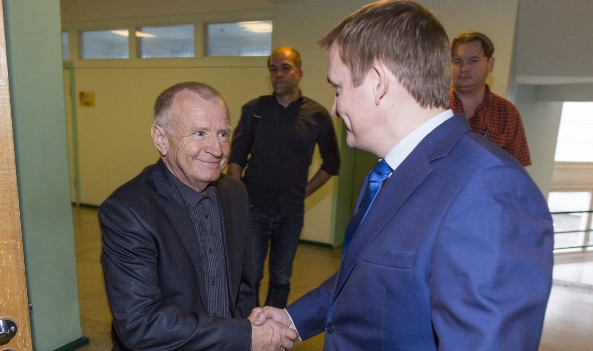 Väino Pentus ja Rain Rosimannus kohtus 21.10.2015