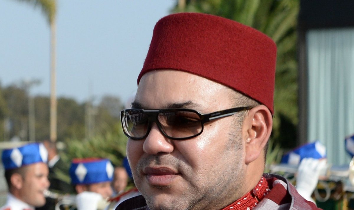 Ei, pildil pole Emil Rutiku või Juku-Kalle Raid, vaid Maroko kuningas Mohammed VI (Foto: AFP)