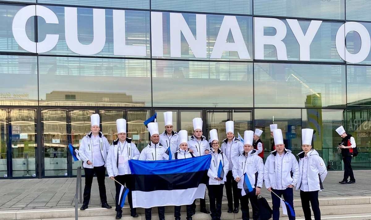 Eesti meeskond kokkade olümpial