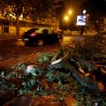 Ураган "Лесли" достиг берегов Португалии