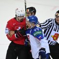 Šveitslase peale sülitanud Slovakkia hokimees sai MM-il mängukeelu
