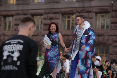 Cärol Ott ja Annika Kiidron Noorte Disainerite Konkursil Kiievis
