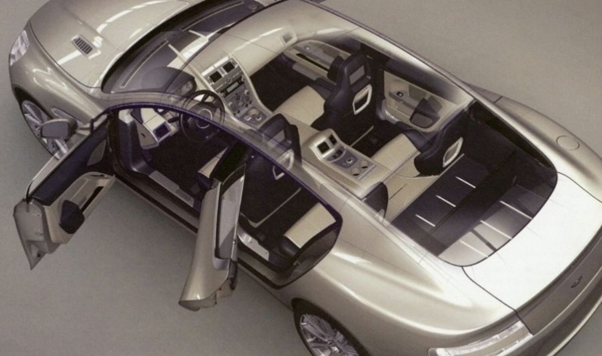 Aston Martin Rapide on koguni neljaukseline superauto