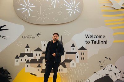 Нильс Фрам прибыл в Таллинн