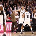 VIDEO: Hardeni kolmikduublist jäi väheks, Spurs võitis viienda mängu lisaajatrilleri
