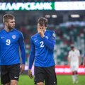 FOTOD | Valus! Kaks korda juhtinud Eesti jalgpallikoondis jäi 77. minutil vähemusse ja lagunes täielikult