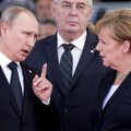 Путин встретился с Меркель со второй попытки