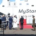 FOTOD | Vaata, kuidas lasti vette Tallinki uhke uus laev MyStar