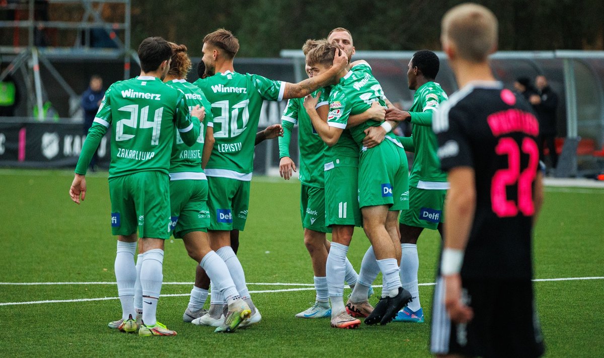 Nõmme Kalju sai möödunud nädalavahetusel järjekordse nähvaka, mistap nende esikolmikusse jäämine pole enam sugugi kindel.