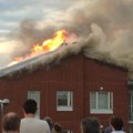 FOTOD: Soomes Espoos toimus suur korrusmaja põleng