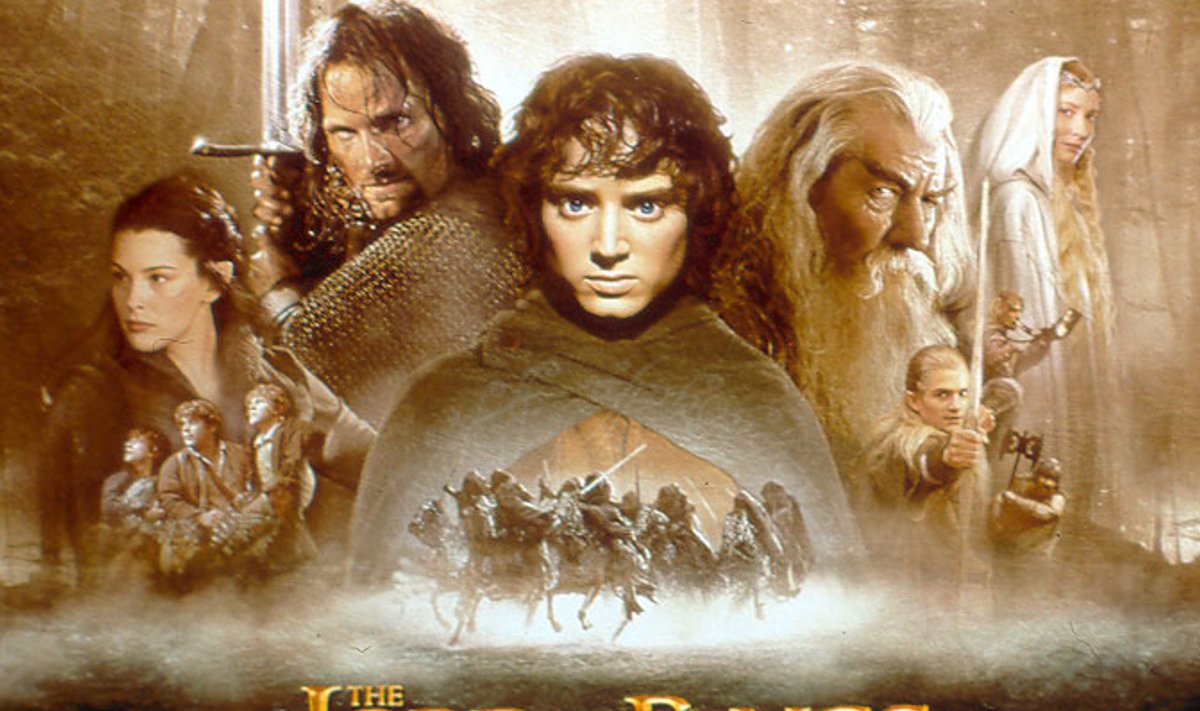 Film poster for "The Lord of the Rings: The Fellowship of the Ring".pic:WENN..When: 12 Oct 2011.Credit: wenn