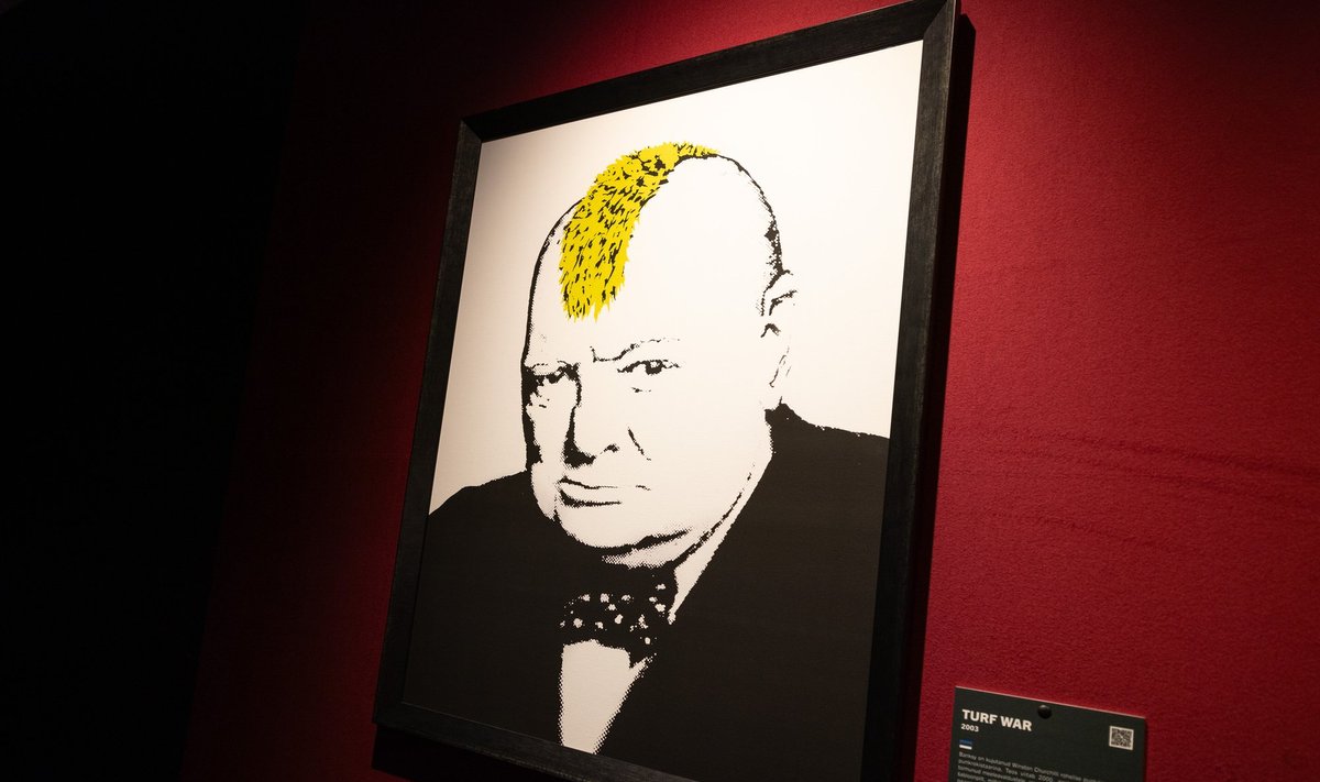 Näitus „The Mystery of Banksy – A Genius Mind“ Tallinnas Telliskivi linnakus