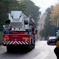 Тушение пожара на Балтийском судоремонтном заводе идет до сих пор