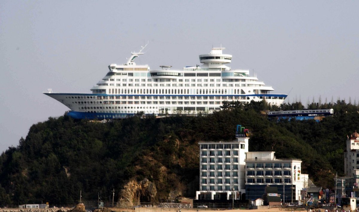 Sun Cruise'i kuurort Donghaes, Lõuna-Koreas