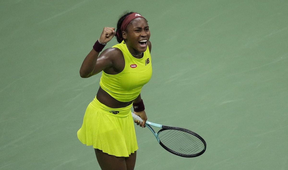 Coco Gauff pääses finaali