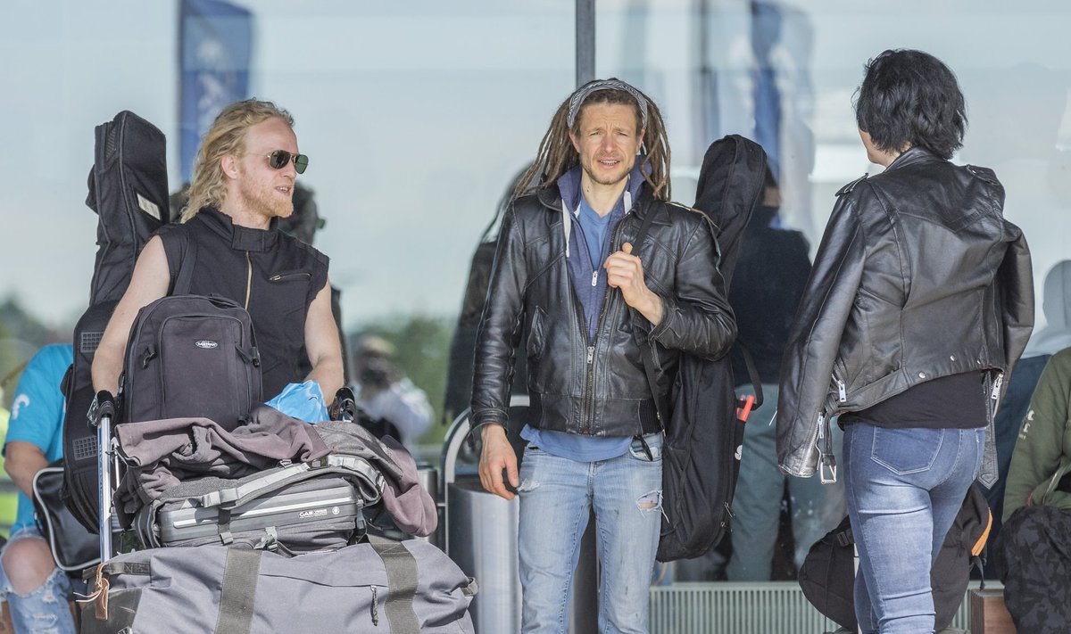 Rednex saabus Tallinna lennujaama 2015.06.21