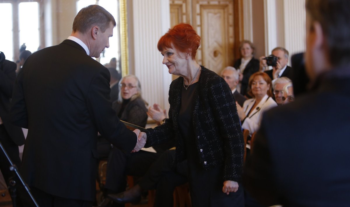 Eha Komissarov saab peaminister Andrus Ansipilt kultuuri aastapreemia