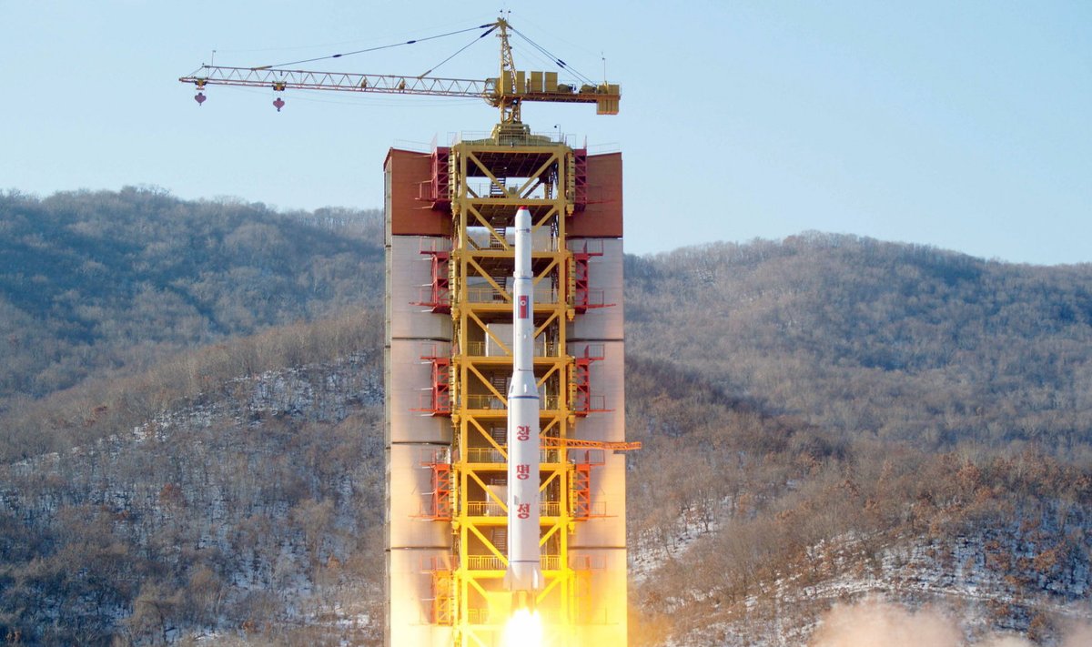 Põhja-Korea raketi start