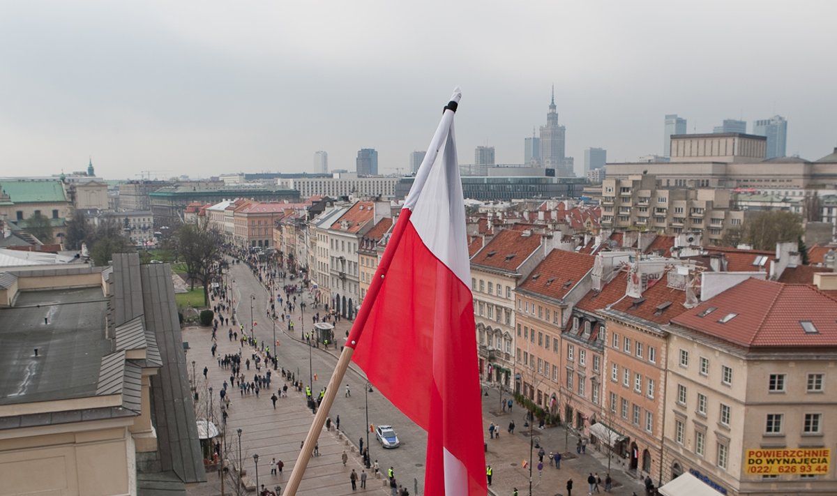 Farewell ceremony for the first lady of Poland