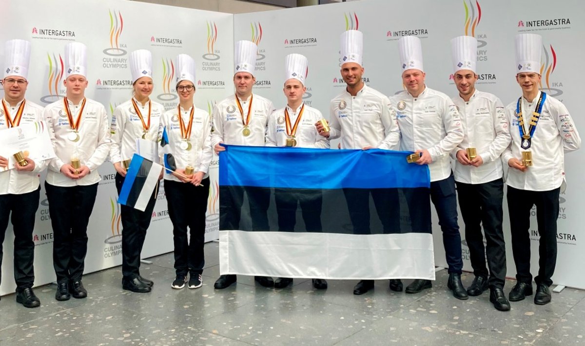 Команда эстонских поваров 