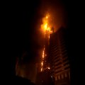 ВИДЕО | В Эмиратах пылало жилое 48-этажное здание