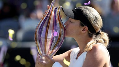 Karjääri lõpetav USA tennisist kordas Charlestoni võiduga Serena Williamsi saavutust 