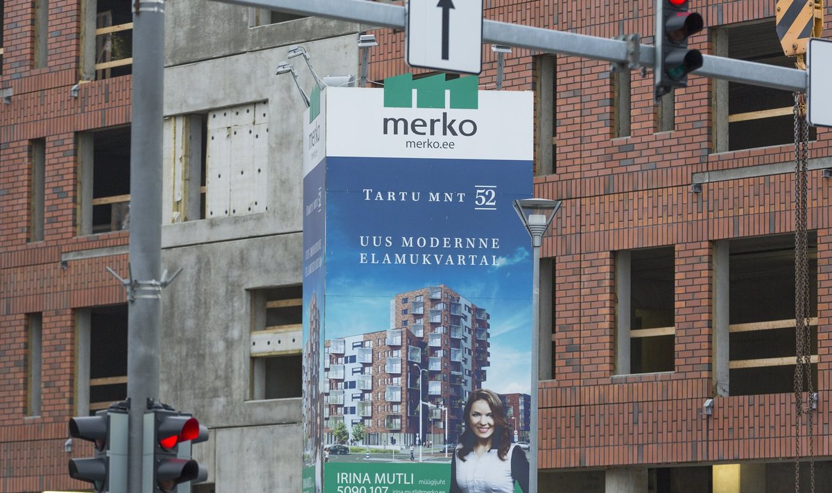 Merko Ehitusel on Tallinna kesklinnas käsil Tartu mnt 52 korteriarendus-projekt.