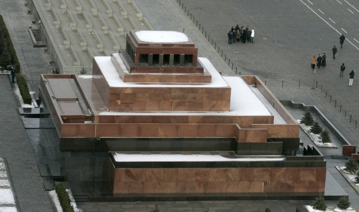 Lenini mausoleum Moskvas