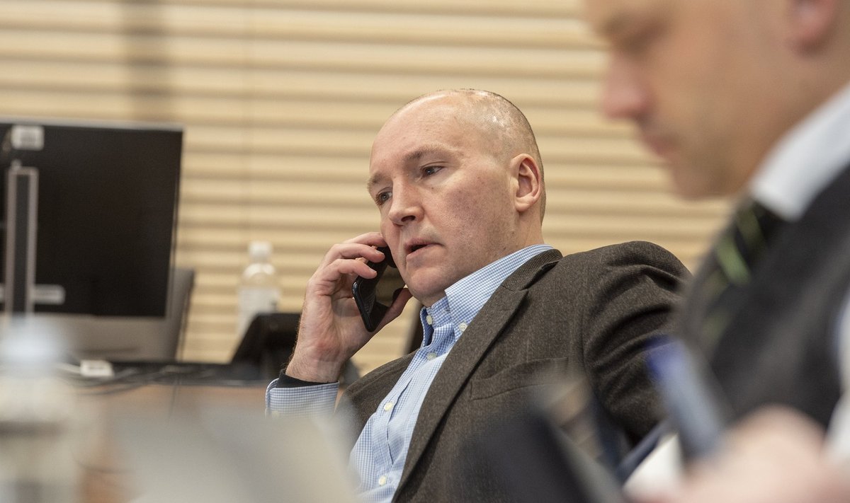 TÖÖ KÄIB: Kaitsja Martin Hirvoja tahab, et kohus prokuratuuri võtmetõendeid vastu ei võtaks.
