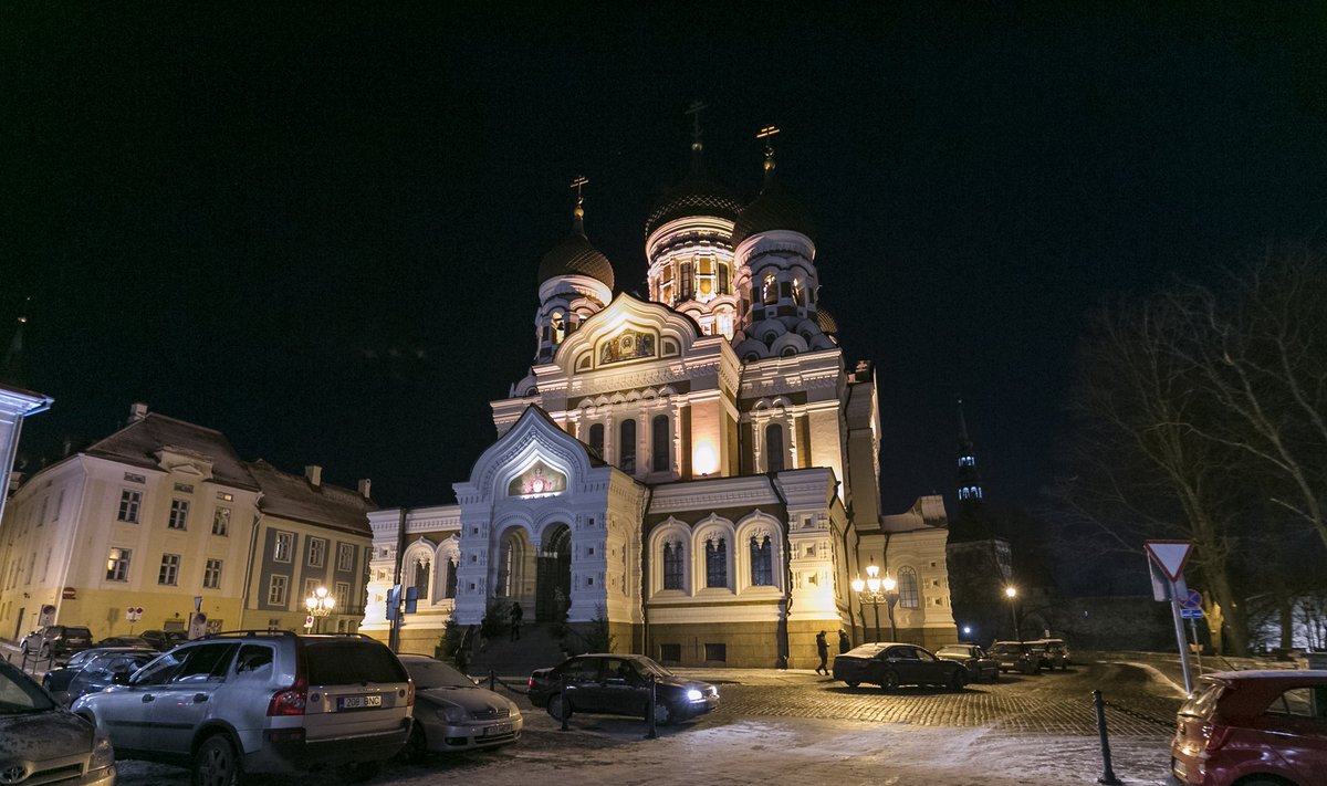 Jõulujumalateenistus Aleksander Nevski katedraalis