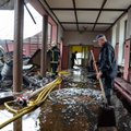 Волостная управа Вайвара открыла счет для пожертвований в пользу сгоревшей школы в Синимяэ