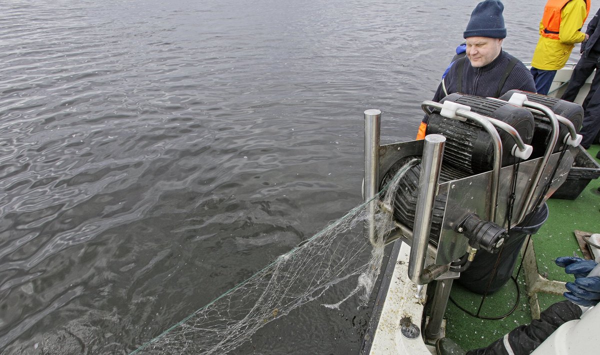 Keskkonnainspektorid on sunnitud veest välja tirima nn fantoomvõrke, millega ebaseaduslikku kalapüüki tehakse.