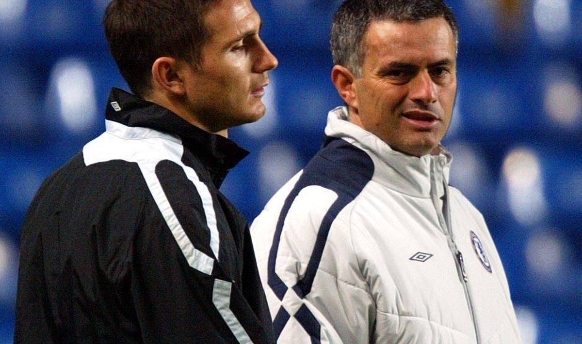 Jose Mourinho ja Frank Lampard