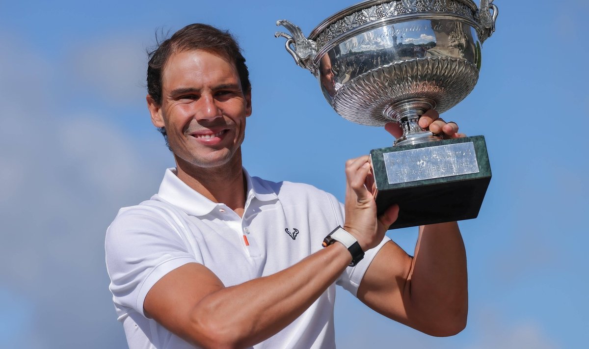 Rafael Nadal võitis karjääri 14. French Openi ja 22. suure slämmi tiitli.