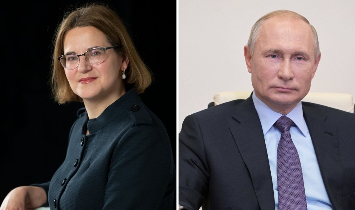 Лийза Пакоста и Владимир Путин