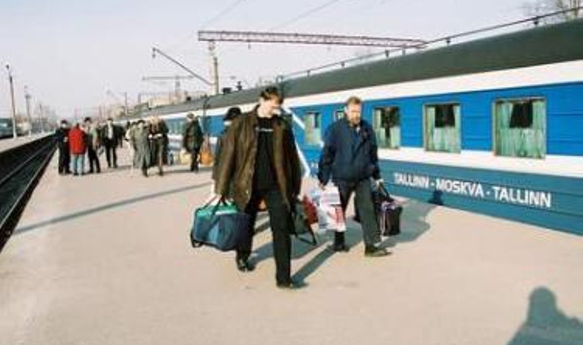 Balti jaam: Tallinna-Moskva rong