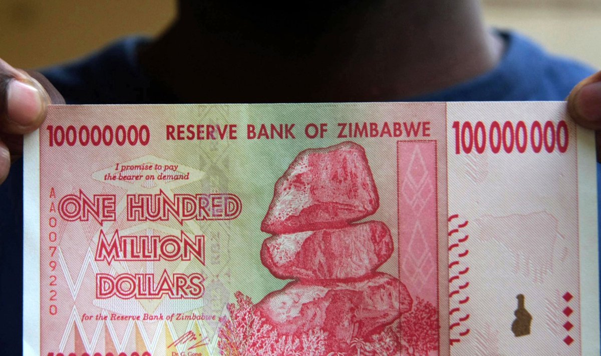 Zimbabwe raha aastast 2008