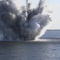 ФОТО И ВИДЕО: Близ Таллинна ВМС произвели взрыв донной мины времен Второй мировой