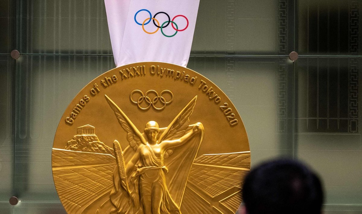 Tokyo olümpiamängude kuldmedal.