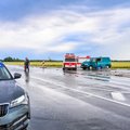 FOTOD | Viljandimaal juhtus liiklusõnnetus. Haiglasse viidi kolm inimest