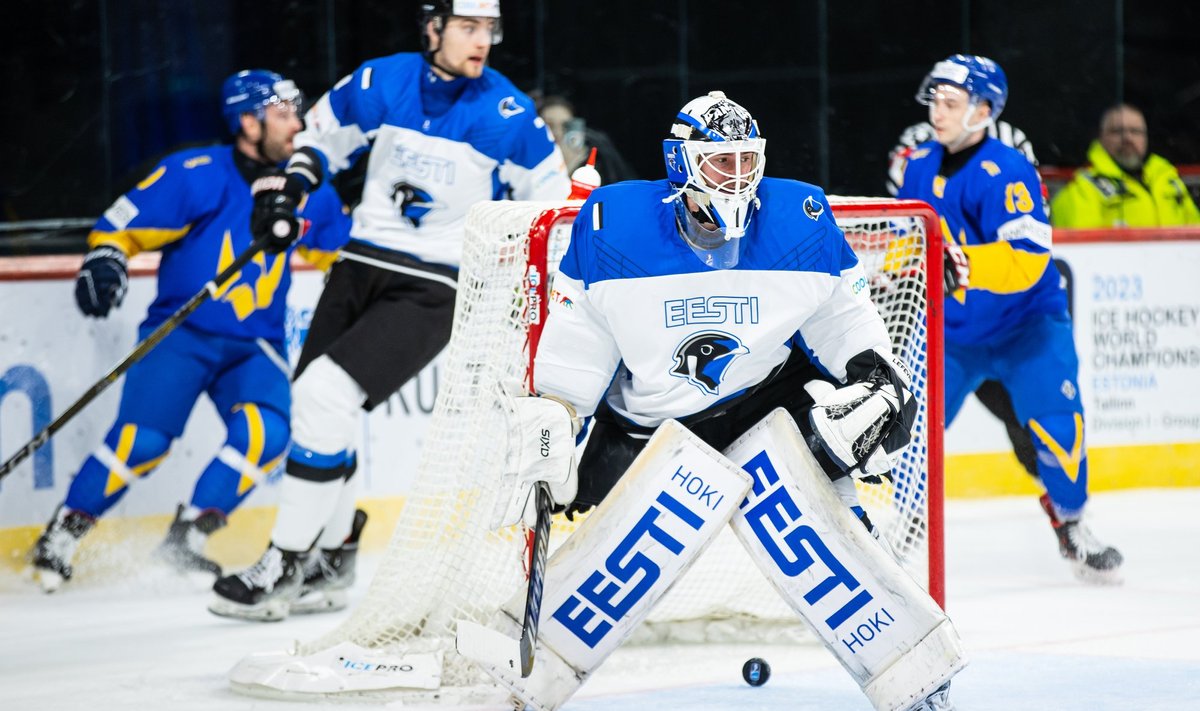 Jäähoki Eesti vs Ukraina